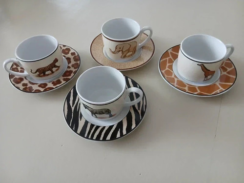 Tasses avec sous - 4,