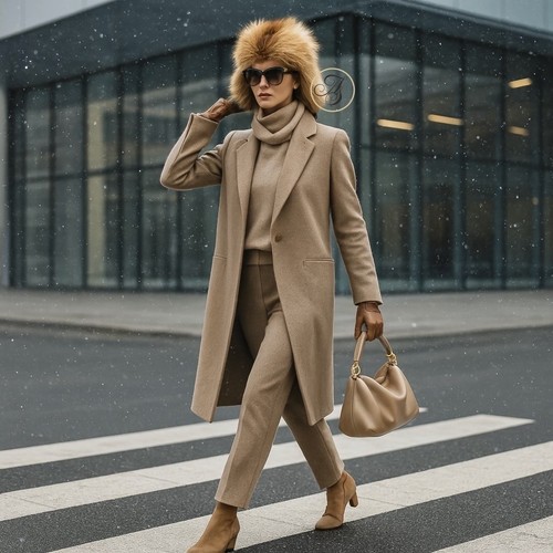 Toque femme fourrure renard - toque,