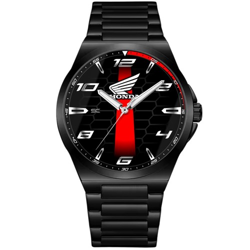 Montre poignet noire en - de,