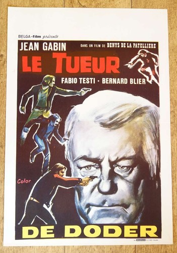 Tueur jean gabin affiche - tueur,