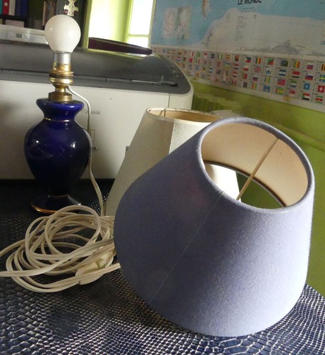 Lampe chevet vintage 1960 - lampe, de