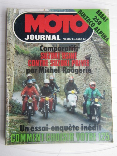 Moto journal 389 suzuki - journal, /