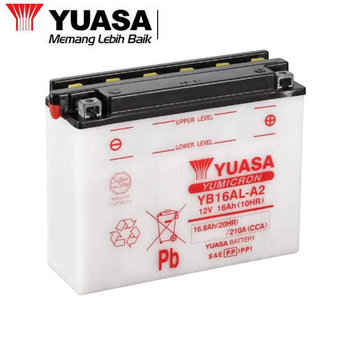 Batterie yuasa yb16al - batterie, 12v