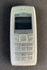 Nokia 1600 / 1600b Silver And Gray Consumer Cellular Cell Phone Untested