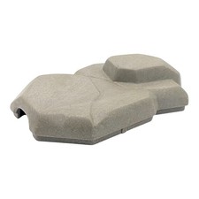 Playmobil roche plate gris 8