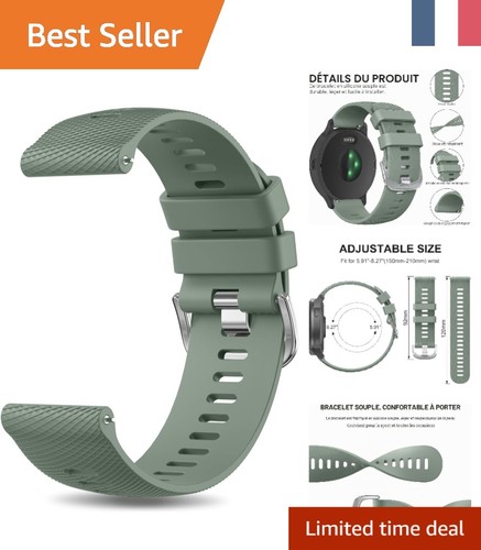 Strap silicone pour montre - silicone,
