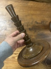 Pied de Lampe Bois Tourné