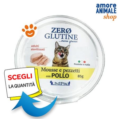 Unipro cat zéro gluten adulte - gluten,