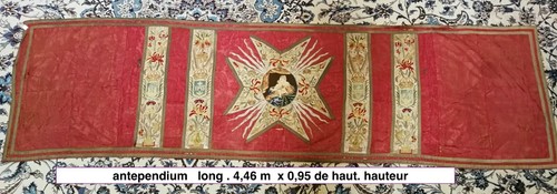 Rare grand antependium - et,