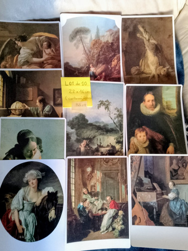 Cartes lot reproductions - lot,