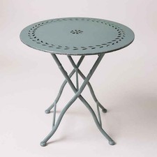 Table de jardin fer 60x60x72cm