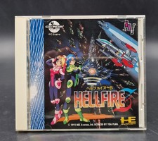 Hellfire S - Nec PC Engine CD Rom - Complet with Spincard - NTSC-J JAP JAPAN