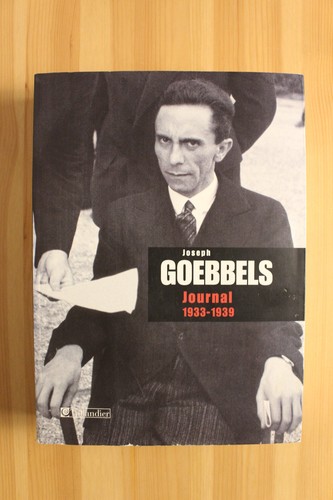 Joseph goebbels journal - joseph, —