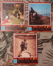 LOT DE 3 ANCIENS CAHIERS D'ECOLIER " BELGICA " Manneken Pis   (lot D) vierge