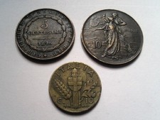 Lot de 3 Pièces Anciennes en