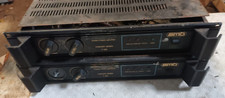 lot de deux amplificateur sono hifi EMB (made in France) P200 a restauré