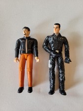 Lot X2 Jouet figurine pilote motoneige Bruder Bworld Bs77 2010 & Major Don West