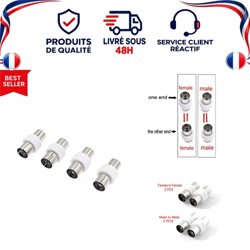 Jzk adaptateurs coaxiaux rf - 4,
