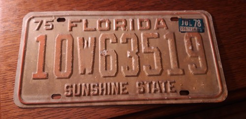 Plaque immatriculation - plaque,