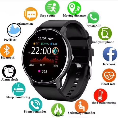 Montre connectée lige - montre,