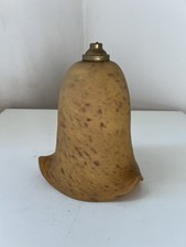 Ancienne tulipe lustre en