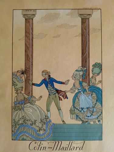 Georges barbier colin maillard - georges,
