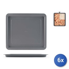 6x H&H Deli Chef Plat De Four