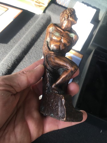 Bronze esclave rebelle michel - bronze,