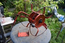 Enrouleur tuyau vintage metal