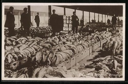 Carte postale grimsby - carte,