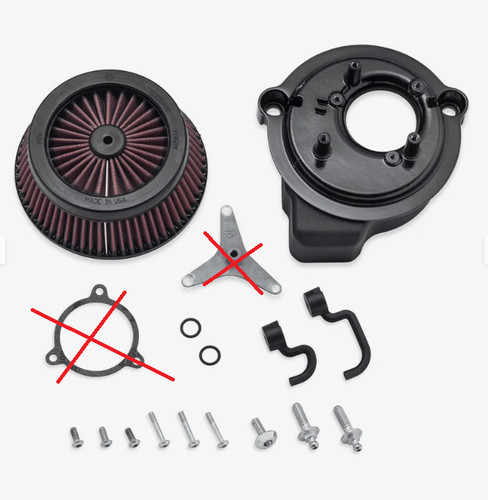 Screamin eagle kit filtre - kit,