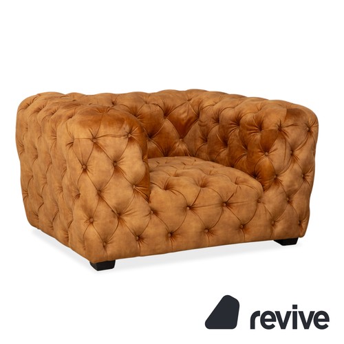 Fauteuil chesterfield tissu - fauteuil,