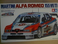 Maquette Voiture 1/24 TAMIYA Ref 24176 Alfa Romeo 155 V6 TI Martini
