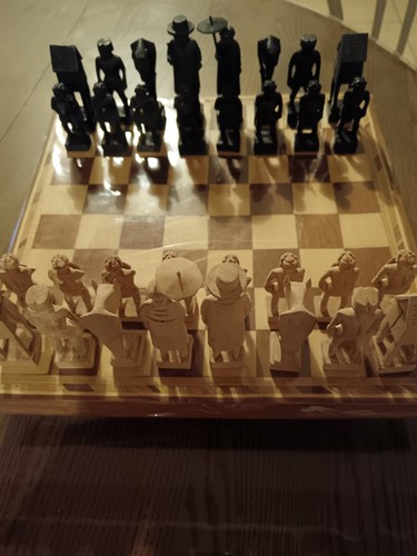 Jeu échecs artisanal en - d'échecs,