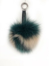 Pompon en fourrure véritable