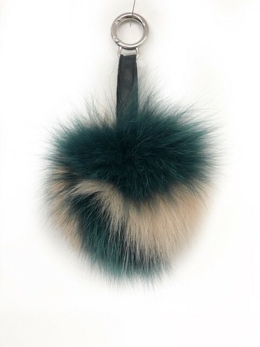 Pompon fourrure véritable - pompon,