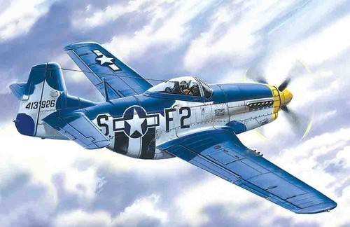 Mustang 51d wwii american - mustang,