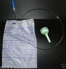 1 étui penien latex 30mm + poche à urine 2L pour uriner urinoir anti retour