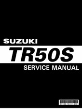 Suzuki TR50S Street Magic '98-'99 Service Manual