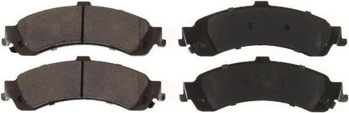 Plaquettes arrière chevrolet - plaquettes,