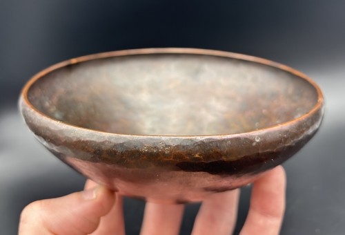 Ancien bol cuivre bronze - ancien,
