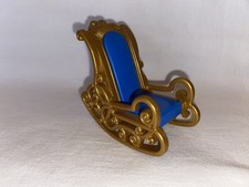 Playmobil rocking chair gold and blue castle princess house