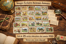 25 Images Scolaires Anciennes