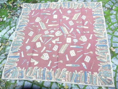 Beau tapis table ancien - tapis, de