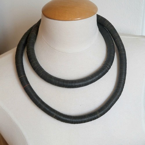 Collier perles heishi - collier, de