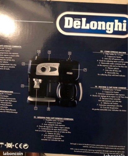 Expresso combiné cafetière