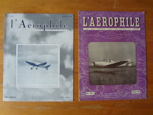 Revue aviation aérophile 1944 - aviation,