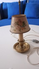 Ancienne petite lampe de chevet, bouillotte .
