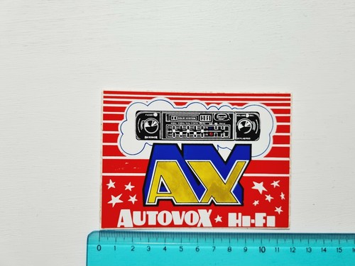 Adhésif autovox hifi - ax,