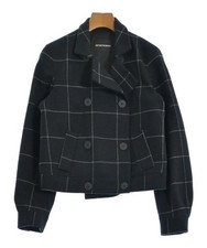 EMPORIO ARMANI Blouson Jackets (Other) BlackxGray(Check Pattern) 2200603452062
